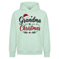 Loving Grandma Quote Festive Christmas Oversized Hoodie