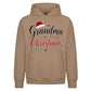 Loving Grandma Quote Festive Christmas Oversized Hoodie