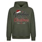 Loving Grandma Quote Festive Christmas Oversized Hoodie