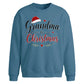 Grandma Is Christmas Quote Christmas Oversized Sweatshirt