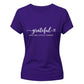 Grateful little things quote Thanks Giving Ladies T-Shirt