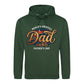 Fathers Day Gift Ideas Greatest Dad Hero Retro Style Hoodie father day hoodie Best Dad Ever Fathers Day 2026