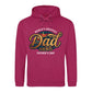 Fathers Day Gift Ideas Greatest Dad Hero Retro Style Hoodie father day hoodie Best Dad Ever Fathers Day 2026