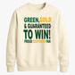 New Zealand Womens World Cup Sweatshirts Green Gold Guaranteed Women Cricket unisex sweatshirt