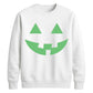 Grinning autumn pumpkin Glow in the Dark Unisex Sweatshirt