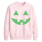 Grinning autumn pumpkin Glow in the Dark Unisex Sweatshirt