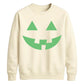 Grinning autumn pumpkin Glow in the Dark Unisex Sweatshirt