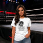 Gritty Rebel 3:16 Skull Motif Wrestling ladies fit t-shirt