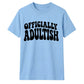 Groovy Officially Adultish Slogan 18 Birthday Unisex T-Shirt