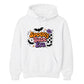 Groovy retro spooky babe era text print Halloween hoodie