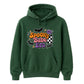 Groovy retro spooky babe era text print Halloween hoodie