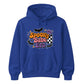 Groovy retro spooky babe era text print Halloween hoodie