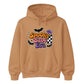 Groovy retro spooky babe era text print Halloween hoodie