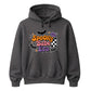 Groovy retro spooky babe era text print Halloween hoodie