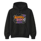 Groovy retro spooky babe era text print Halloween hoodie