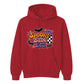 Groovy retro spooky babe era text print Halloween hoodie