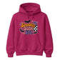Groovy retro spooky babe era text print Halloween hoodie