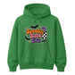 Groovy retro spooky babe era text print Halloween hoodie