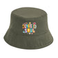 Groovy Sunkissed Soul Beach Graphic Summer Bucket Hat