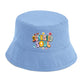 Groovy Sunkissed Soul Beach Graphic Summer Bucket Hat