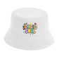 Groovy Sunkissed Soul Beach Graphic Summer Bucket Hat