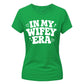 Groovy Wifey Era Retro Slogan Engagement Bride Ladies T-Shirt
