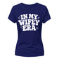 Groovy Wifey Era Retro Slogan Engagement Bride Ladies T-Shirt