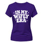 Groovy Wifey Era Retro Slogan Engagement Bride Ladies T-Shirt