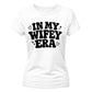 Groovy Wifey Era Retro Slogan Engagement Bride Ladies T-Shirt