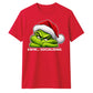 Grumpy introverted quote graphic Christmas Unisex T-Shirt