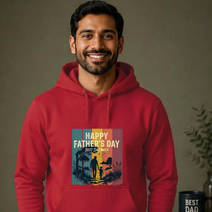 Happy Best Dad Ever Hoodie Printed Father Day