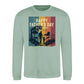 Happy Dad Walk Memory Printed father day sweatshirt