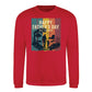 Happy Dad Walk Memory Printed father day sweatshirt