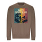 Happy Dad Walk Memory Printed father day sweatshirt