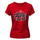 Harry Kane 125 caps football match graphic Ladies T-Shirt