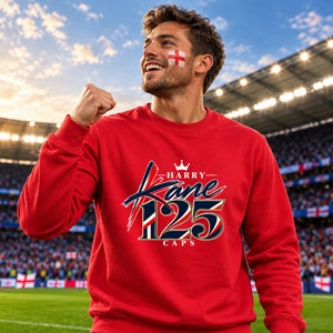 Harry Kane 125 caps football match graphic Unisex Sweatshirt