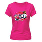 Harry Kane 125 caps football portrait graphic Ladies T-Shirt