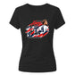 Harry Kane 125 caps football portrait graphic Ladies T-Shirt