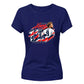 Harry Kane 125 caps football portrait graphic Ladies T-Shirt