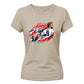 Harry Kane 125 caps football portrait graphic Ladies T-Shirt