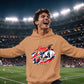 Harry Kane 125 caps football portrait graphic Unisex Hoodie