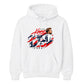 Harry Kane 125 caps football portrait graphic Unisex Hoodie