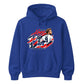 Harry Kane 125 caps football portrait graphic Unisex Hoodie