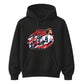 Harry Kane 125 caps football portrait graphic Unisex Hoodie