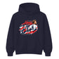 Harry Kane 125 caps football portrait graphic Unisex Hoodie