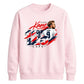 Harry Kane 125 caps football portrait graphic Unisex Sweatshirt