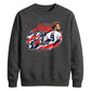 Harry Kane 125 caps football portrait graphic Unisex Sweatshirt
