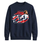 Harry Kane 125 caps football portrait graphic Unisex Sweatshirt