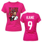 Harry Kane 9 Striker Graphic Football Ladies T-Shirt