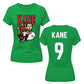 Harry Kane 9 Striker Graphic Football Ladies T-Shirt